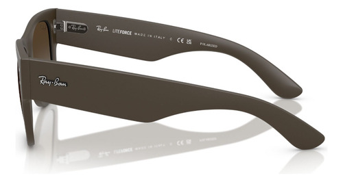 Lentes De Sol Mega Wayfarer Polarizado Ray-ban Rb4840s6124t5