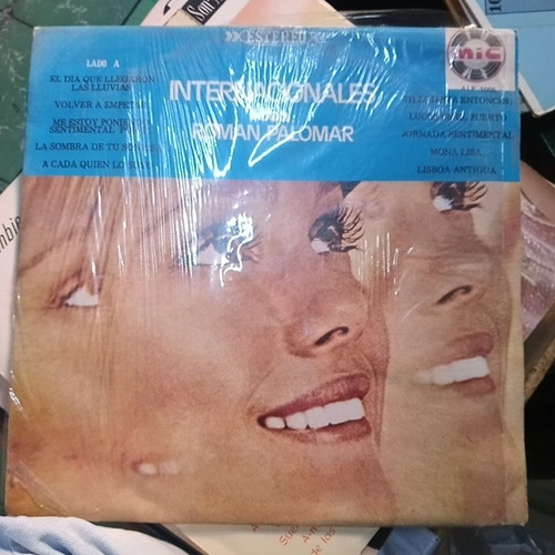 Internacionales Con Román Palomar Vinyl Lp Acetato Oferta1