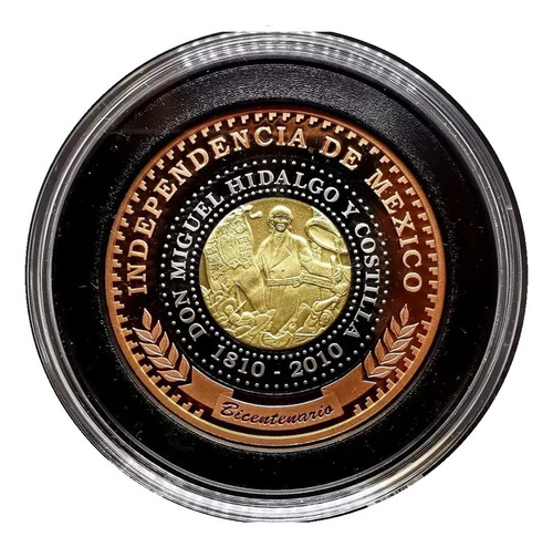 Moneda Trimetalica Bicentenario Independencia 1810 - 2010