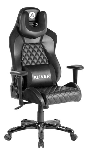 Silla Gamer Aliver Darknight Reclinable Giratoria Pc Ps4