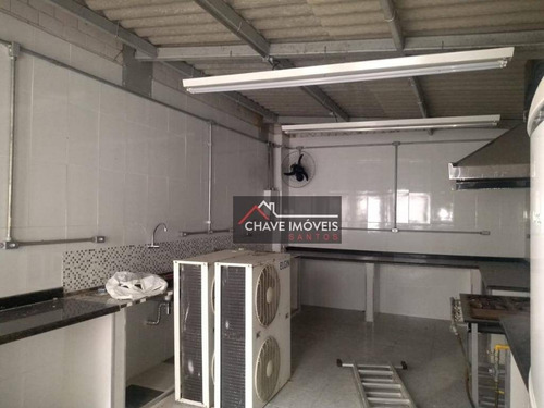 Loja Para Alugar, 230 M² Por R$ 5.000,00/mês - Centro - Santos/sp - Lo0103