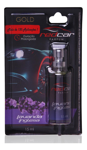 Perfume Spray Aromatizante Automotivo Lavanda Inglesa Gold