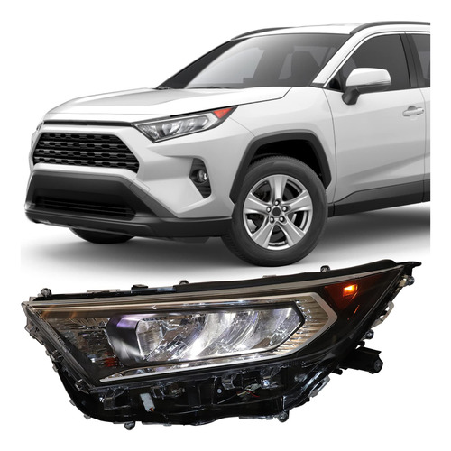 Hwlmps Conjunto Faro Led Para Toyota Rav4 Xle Adventure Trd