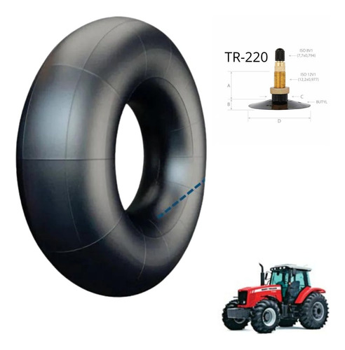 Câmara De Ar Pneu 1300/1400 Km-24 Tr-220a Pegasus P/maquinas Presta