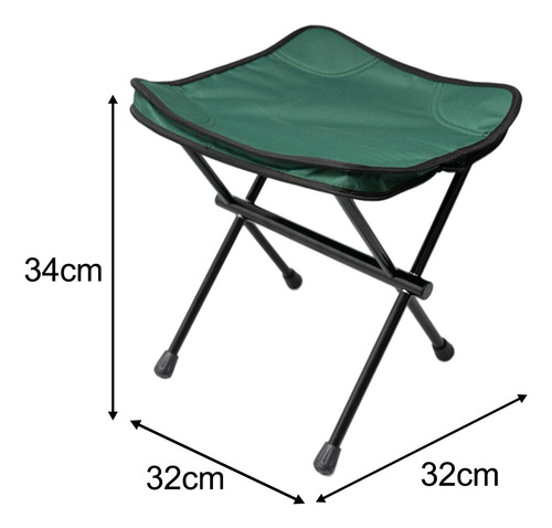 Taburete Plegable Taburete De Camping Silla Plegable Silla