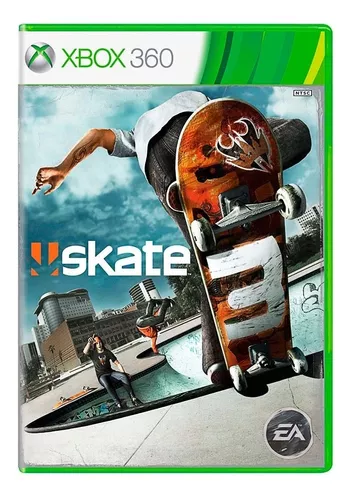 Jogo Skate 3 - Xbox 360 - Mídia Física - Original