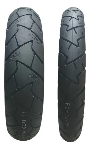 comprar Llantas Delanteras\u002Ftraseras Para Moto Timsun Ts-659 Sin Cámara De 120\u002F80-18 Y 90\u002F90-21 H 62 + 54 X 2 Unidades