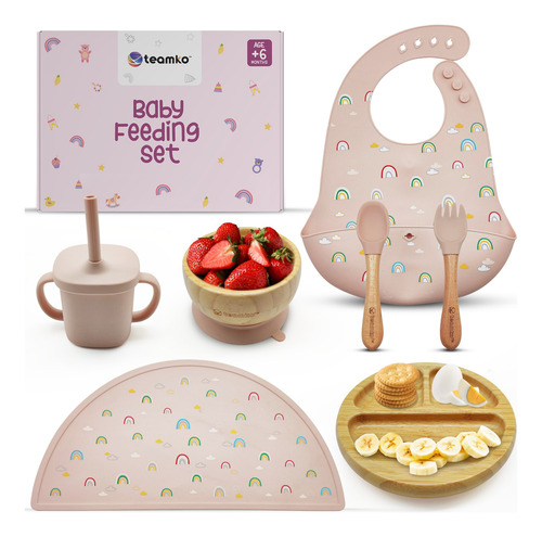 Teamko Platos Para Alimentacion Complementaria De Bebes
