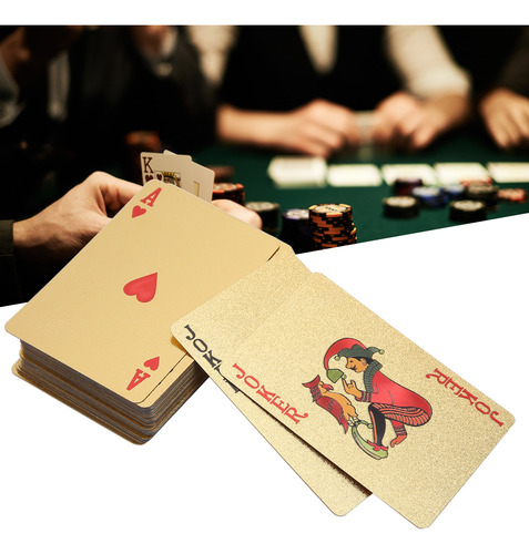 Colección De Tarjetas De Póquer Impermeables Y Resistentes A