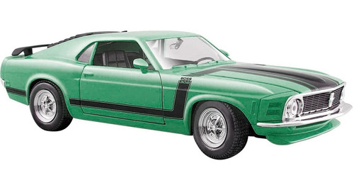 Auto Ford Mustang Boss 302 Escala 1/24 Coleccion Abrepuertas