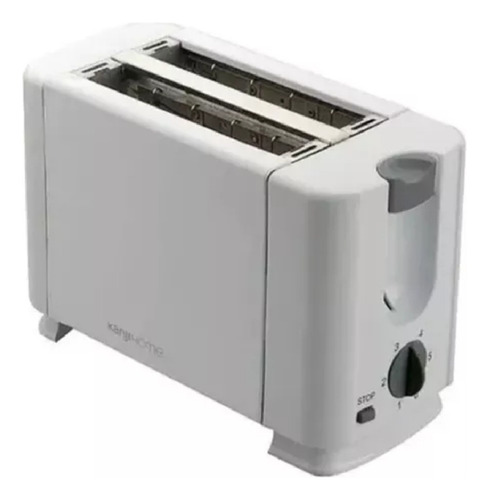 Tostadoras Electricas 2 Panes Kanji 6 Niveles 800w Blanca