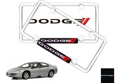 Par Porta Placas Dodge Intrepid 3.5 1998 Original