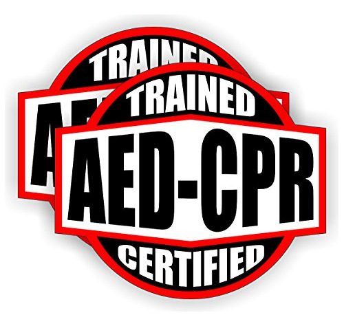 Pegatina Certificada Para Casco De Entrenamiento En Rcp-dea