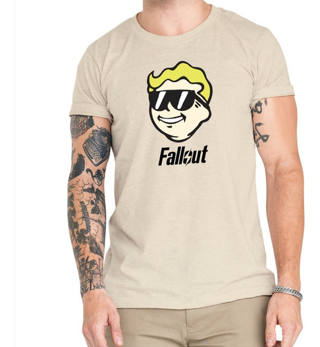 Polera Fallout Boy Cool Gamer  100 % Algodón Orgánico Gme12