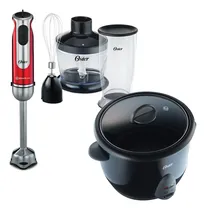 Comprar Batidora De Inmersión Oster Fpsthb2801 Y Olla Arrocera Oster