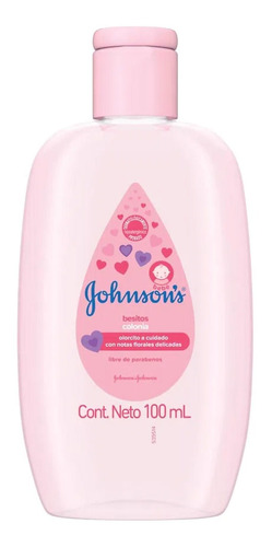 Colonia Para Bebés Johnson Baby Besitos 100 Ml