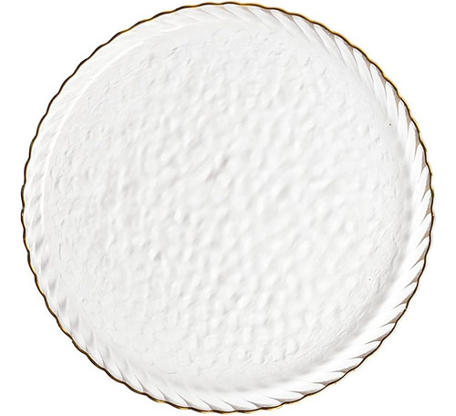 Plato Redonda 26.5 Cm Postre 1 Pcs Vidrio