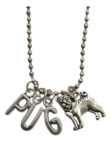 Collar De Perro Pug, Encanto De Animal Lindo, Collar La...