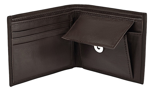 Cartera Caballero Stylo Bc-153 Piel Café