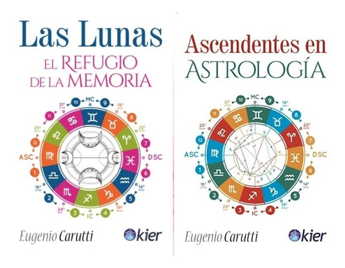 Las Lunas + Ascendentes En Astrologia Eugenio Carutti - Kier