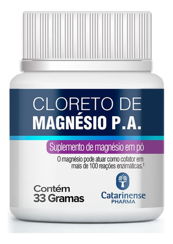 Cloreto De Magnésio P.a. Com 33g