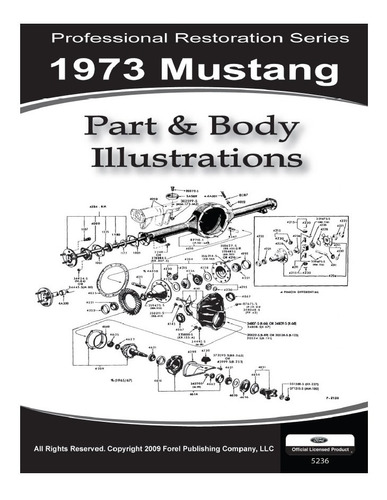 Manual De Ensamble  Para Mustang 1973 Es Totalment Comleto