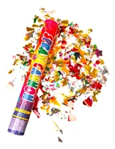 Comprar Bazooka Lanzador De Confeti Metálico 60 Cm Cañón Confeti