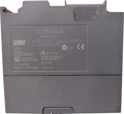 Módulo Siemens 6es7317-2aj10-0ab0 + Nf (Usado)
