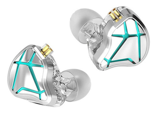 Kz Esx Audífonos In Ear Sin Micrófono Color Plata