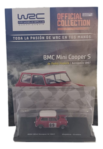 Auto Coleccion Rally Bmc Mini Cooper S ´67 Hopkirk