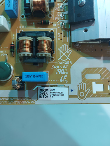 Placa Fonte Samsung Tv Un50nu7100g Bn44-00932b