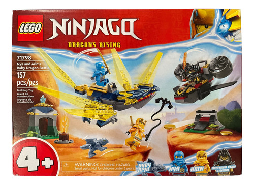 Lego Ninjago Dragon Rising 71798 Nya And Arin Baby Dragon
