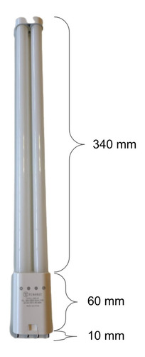 Lámpara Pll Led 18w 220v Blanco Cálido - Reemplazo Dulux 36w
