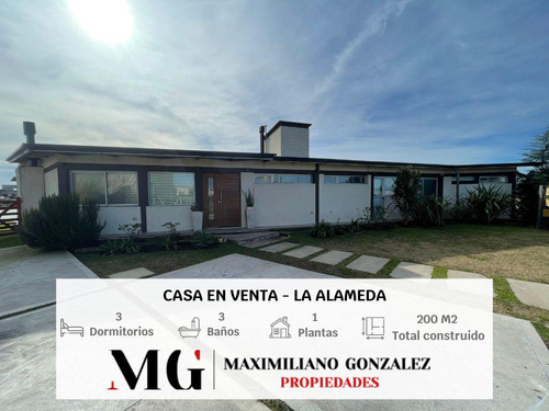 Casa En Venta - Barrio Privado La Alameda- Canning, Ezeiza