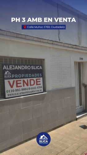 Ciudadela, Venta De Ph 3 Ambientes Planta Baja