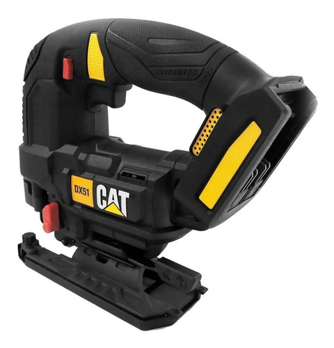 Imagen 2 de 9 de Sierra Caladora Pendular Brushless Bateria Caterpillar Dx51b