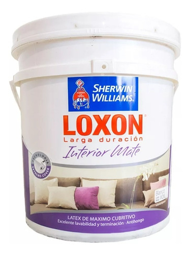 Loxon Ld Latex Interior Mate Blanco X 10 Lts.