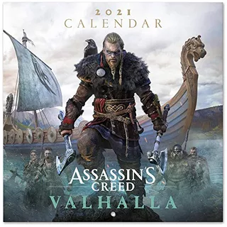 Calendario De Pared Oficial Assassin's Creed Valhalla 2...