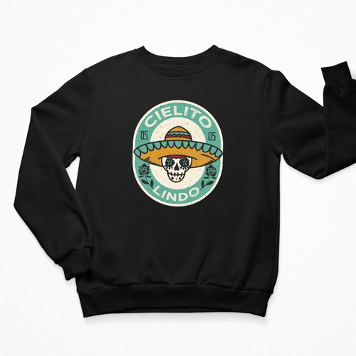 Imagen 2 de 4 de Sudadera Día De Muertos - Unisex - Halloween - Cielito Lindo