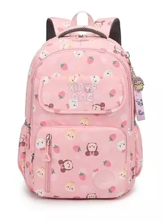 Mochila Escolar Oficio Tsum Tsum 3 Colores