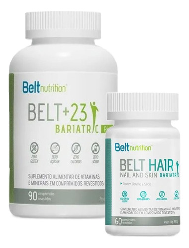 Belt+23 Bariatric Plus + Belt Hair Nail And Skin Bariatric