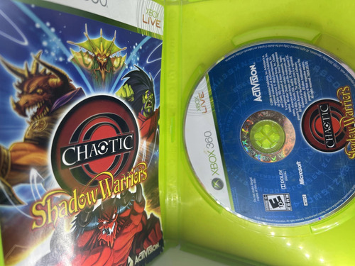 Jogo Chaotic Shadow Warriors Xbox 360 (com Manual) (Usado)