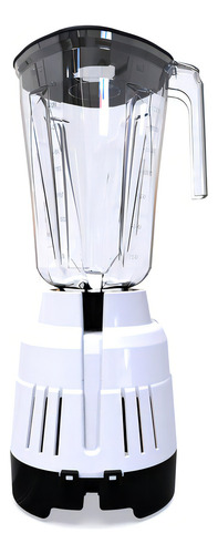 Licuadora Bosstech 550w Plástico 2l Perilla 3 Velocidades Color Blanco