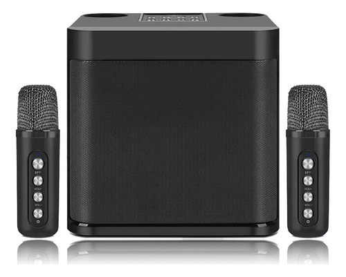 Bocina Altavoz Inalámbrico Portáti Con De Karaoke Bluetooth