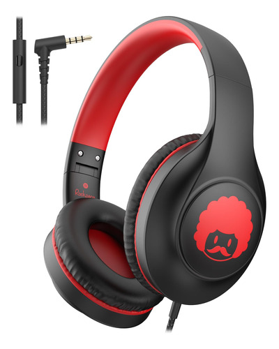 Rockpapa C24 - Auriculares Con Cable Y Microfono, Ligeros Y