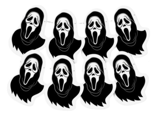 Banderin Scream Halloween Guirnalda Decoracion Terror 