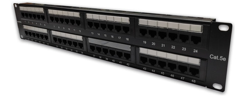 Patch Panel 48 Puertos Lanpro Cat 5e Certificados Originales