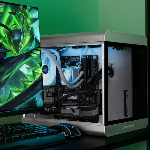 Pc Gamer Dxt Gaming Geforce Rtx 5060 Ti Amd Ryzen 7 8700f 32gb Ddr5 Ssd 1tb Sistema Liquido Wifi Titan T6 Silver