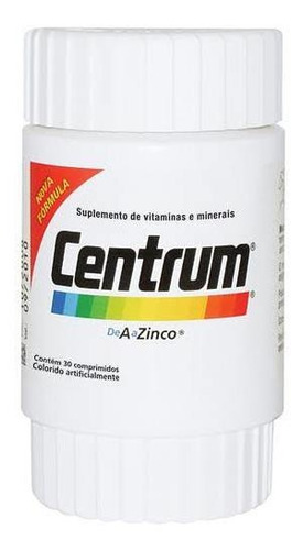 Centrum 30 Comprimidos De A A Zinco