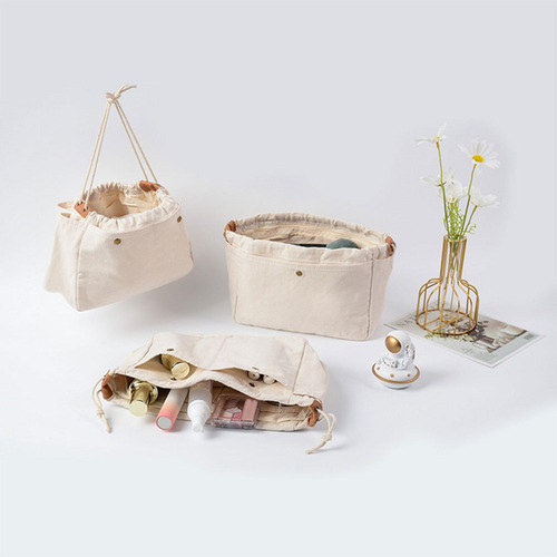Bolsa De Lona Organizador Bolsa De Asas Portátil De Gran